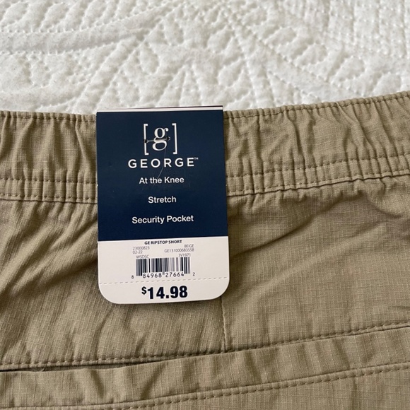NWT GEORGE At the Knee  Ripstop  SHORTS 2XL 44-46 - Picture 5 of 14
